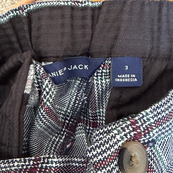 Janie and Jack Plaid Dress Pants in Blue and Gray - Picture 5 of 5